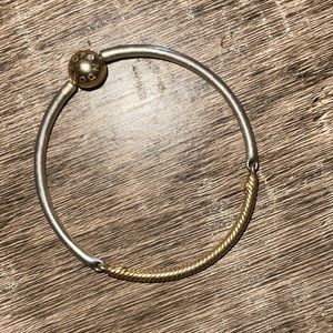 Pandora 10k gold bangle